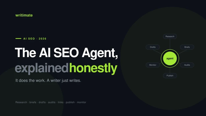 What an AI SEO agent is, what it automates, and when to use one