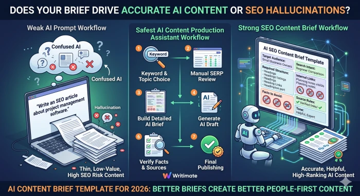 SEO Content Brief Template for AI: Write Briefs That Reduce Hallucinations
